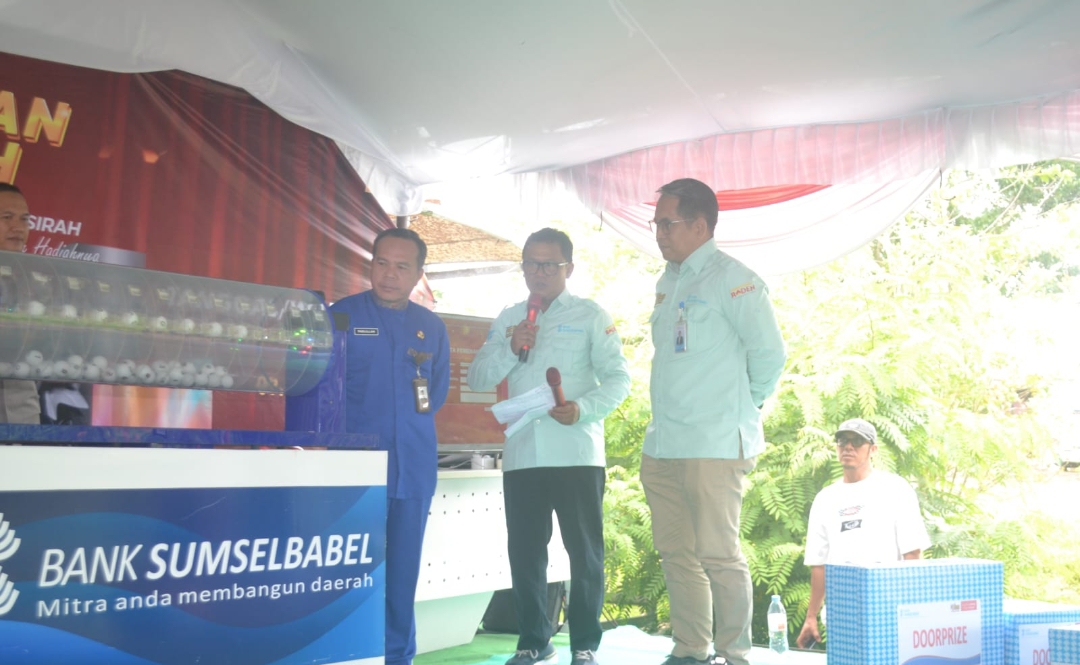 Bank Sumsel Babel Cabang Koba Gelar Pengundian Tabungan Pesirah