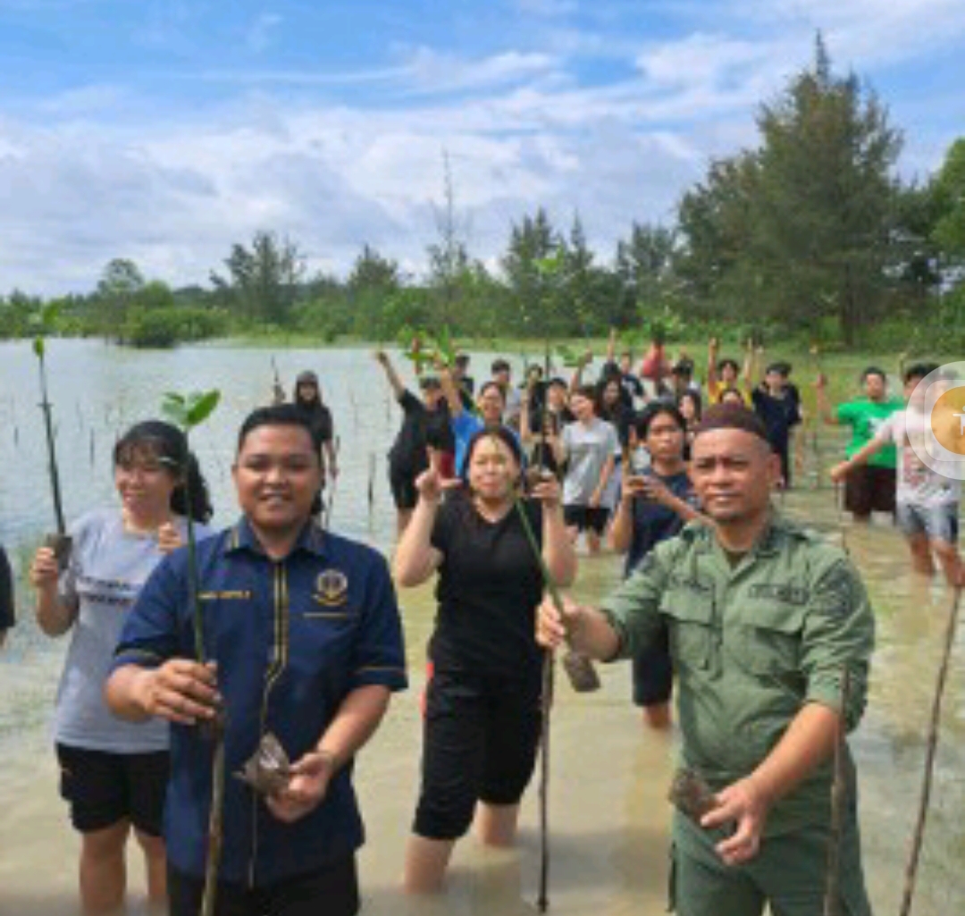 UPTD Kesatuan Pengelolaan Hutan Produksi Sigambir Kota Waringin (Unit IV) terus konsiste laksanakan kegiatan penanaman mangrove