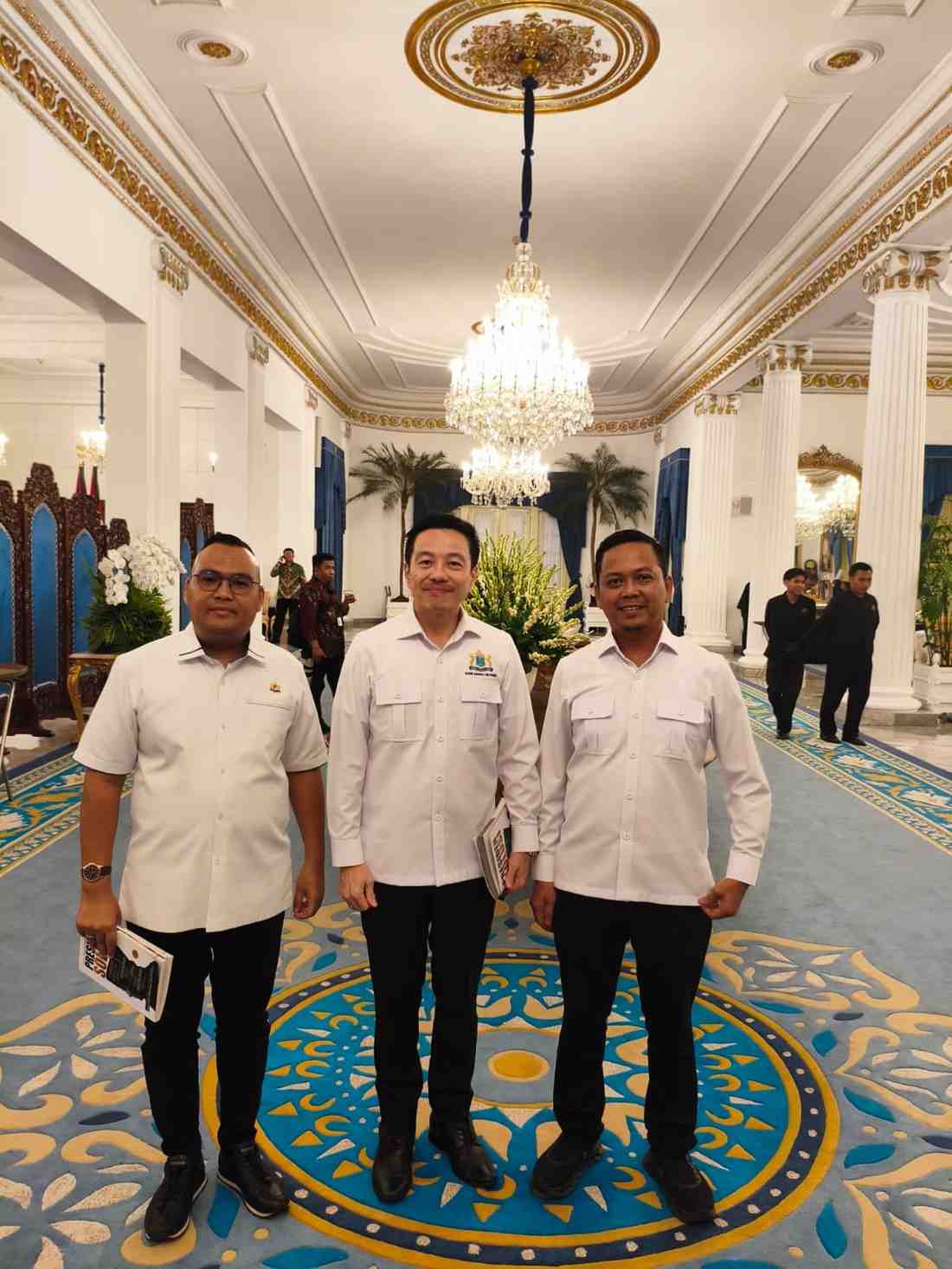 Pertemuan strategis di lingkungan Istana Presiden, Firman Dyah sampaikan berbagai masukan  dan aspirasi