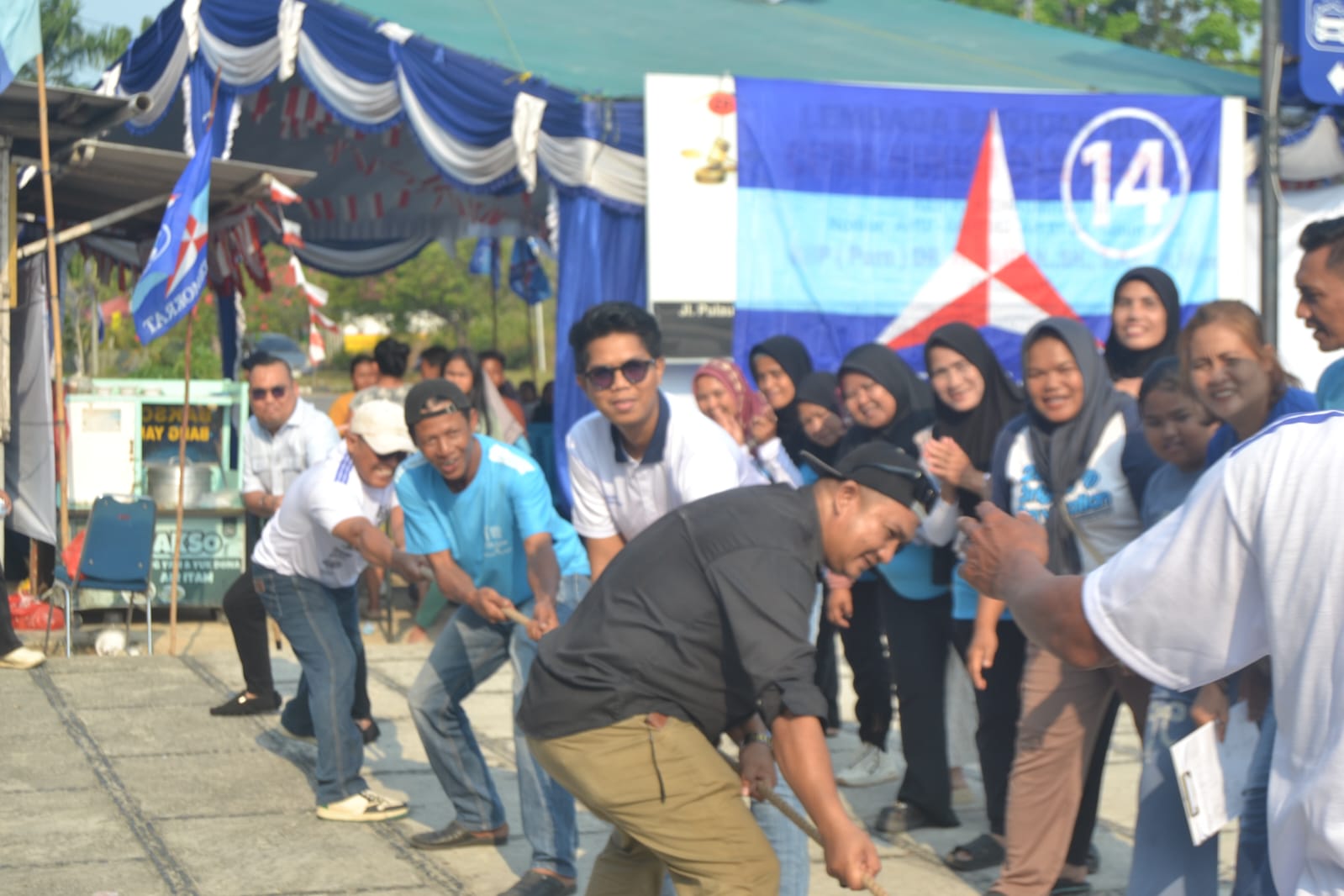 DPC Partai Demokrat Pangkalpinang Semarakkan HUT ke-25 dengan Gelar Lomba Rakyat yang Meriah dan Meraih Semangat Kebersamaan